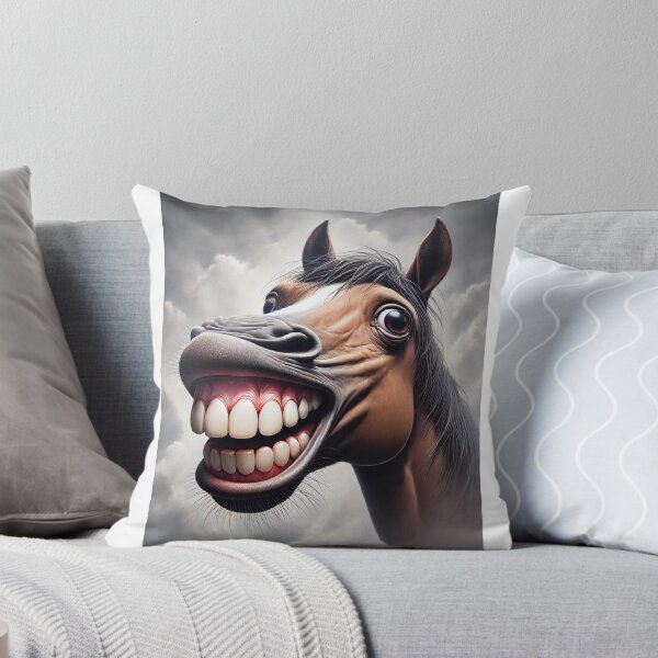 Item preview, Smiling horse designed and sold by FusiTink.