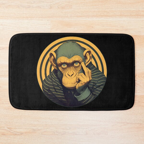 Item preview, Disapproving monkey  designed and sold by obstinator.