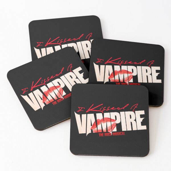 Item preview, I kissed a vampire logo designed and sold by SomeThingsAre.
