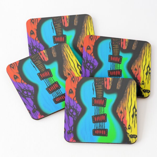 Item preview, Abstract Guitar Graffiti Music Art designed and sold by TheDarkWardrobe.