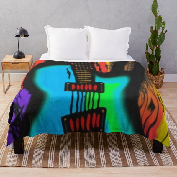 Item preview, Abstract Guitar Graffiti Music Art designed and sold by TheDarkWardrobe.