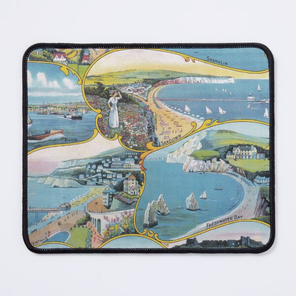 Item preview, Isle of Wight - Vintage Railway Travel Poster - 1910 designed and sold by BASlade93.
