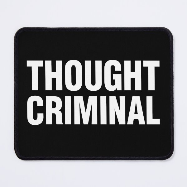 Item preview, Thought Criminal. designed and sold by CityNoir.