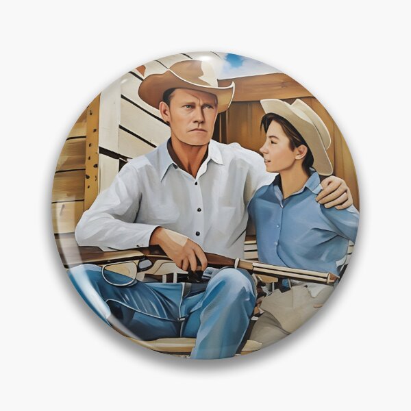 Item preview, The Rifleman - Wagon Ho! - Oil Painting  designed and sold by deusrex007.