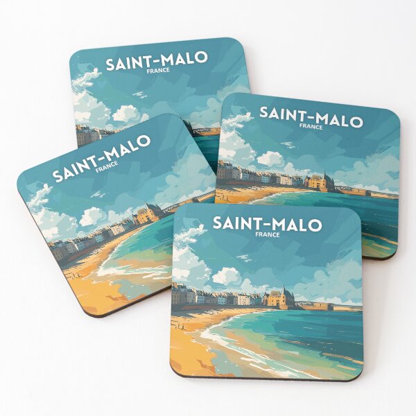 Item preview, Saint-Malo France - Travel art designed and sold by Marciolini.