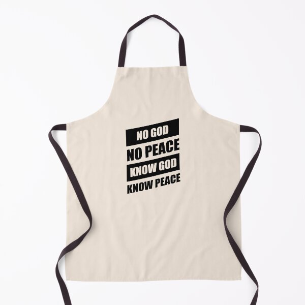Item preview, No God No Peace designed and sold by WideIsTheGate.