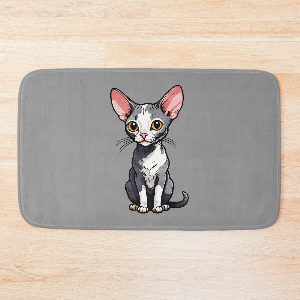 Item preview, Tiny cornish rex kitty designed and sold by strixvariaart.