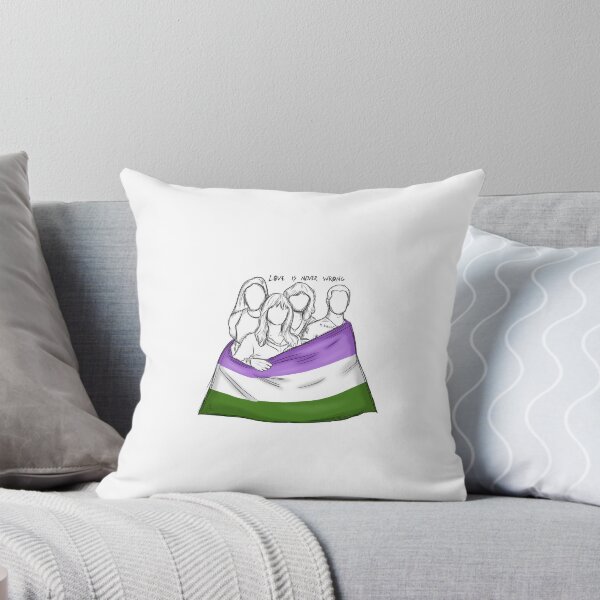 Item preview, Måneskin with gender queer flag designed and sold by ArteDellaVitaDE.