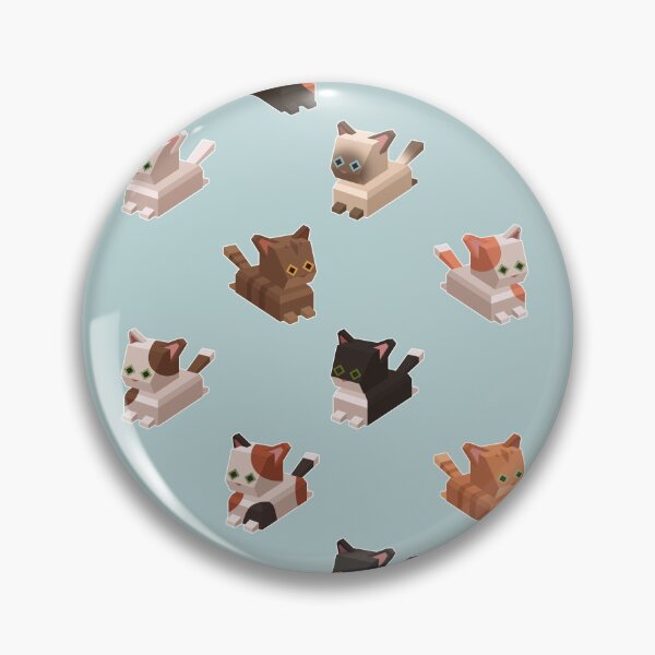 Item preview, Low Poly Cat Tile designed and sold by How-Do-U-Art.