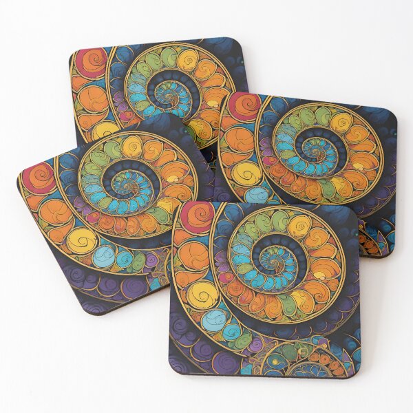 Item preview, fibonacci designed and sold by Beyond The Veil.