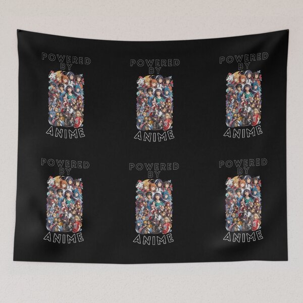 Item preview, Powered By Anime designed and sold by Tokyotopia.