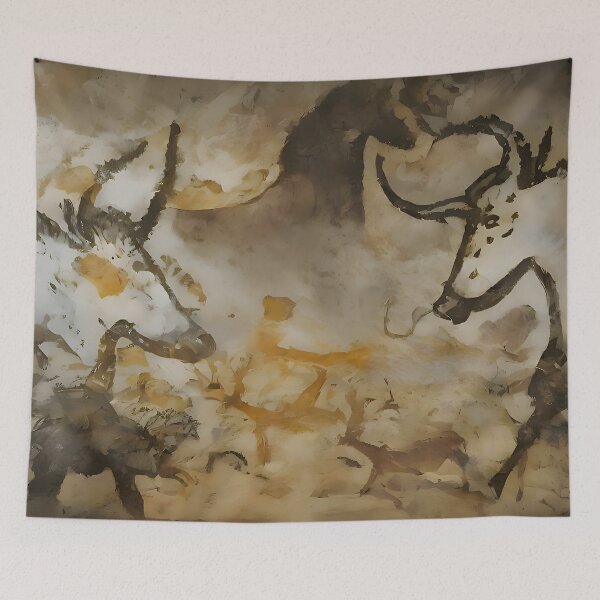Item preview, The Ancestors [Lascaux inspired art] designed and sold by Nikola Eftimov.
