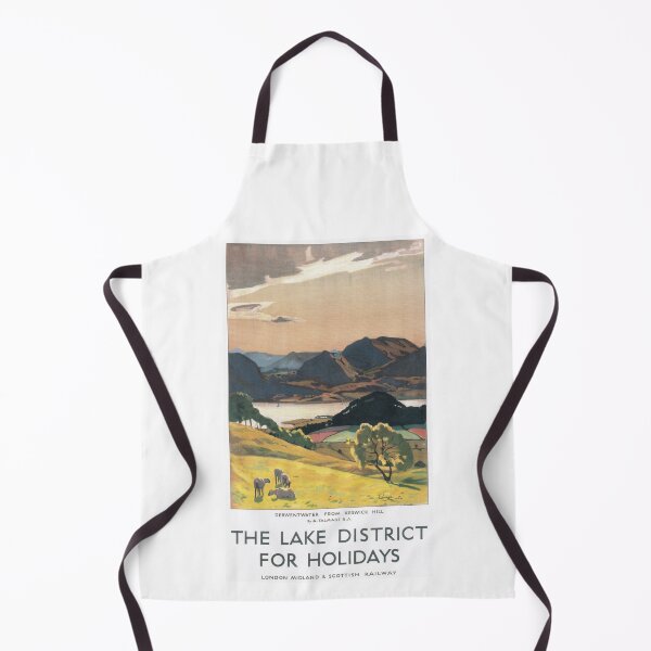 Item preview, Derwentwater, Lake District - Vintage Railway Travel Poster - 1923-1939 designed and sold by BASlade93.