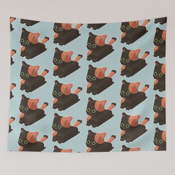 Item preview, Low Poly Tortoiseshell Cat designed and sold by How-Do-U-Art.
