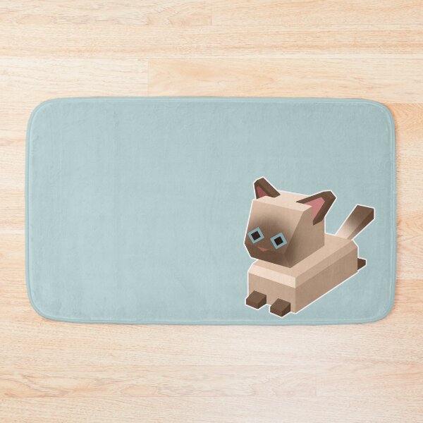 Item preview, Low Poly Siamese Cat designed and sold by How-Do-U-Art.