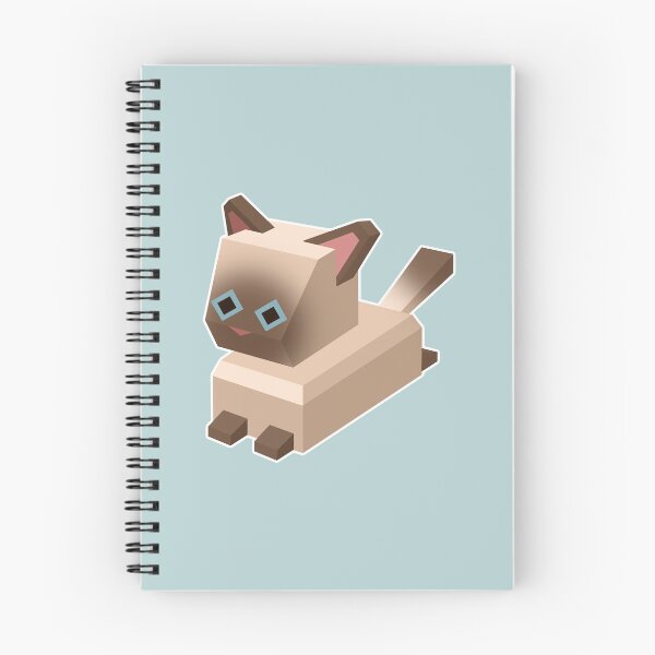 Item preview, Low Poly Siamese Cat designed and sold by How-Do-U-Art.
