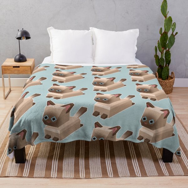 Item preview, Low Poly Siamese Cat designed and sold by How-Do-U-Art.