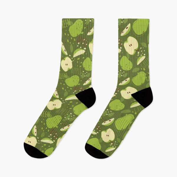 Item preview, Juicy bright delicious green apple pattern designed and sold by Deepness2023.