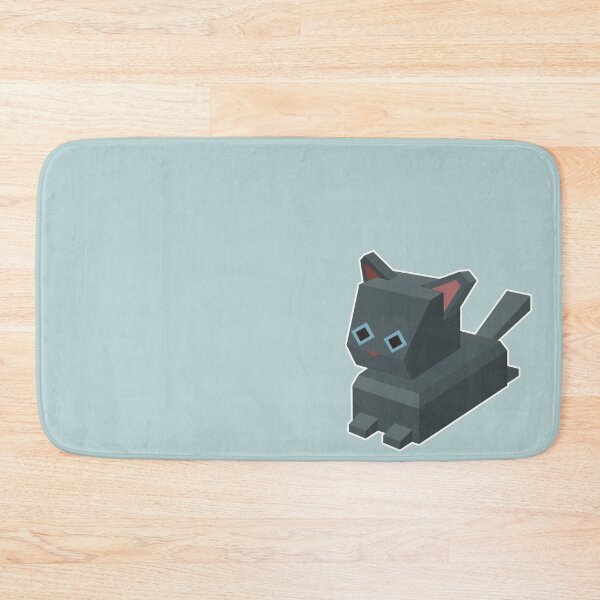 Item preview, Low Poly Russian Blue Cat designed and sold by How-Do-U-Art.