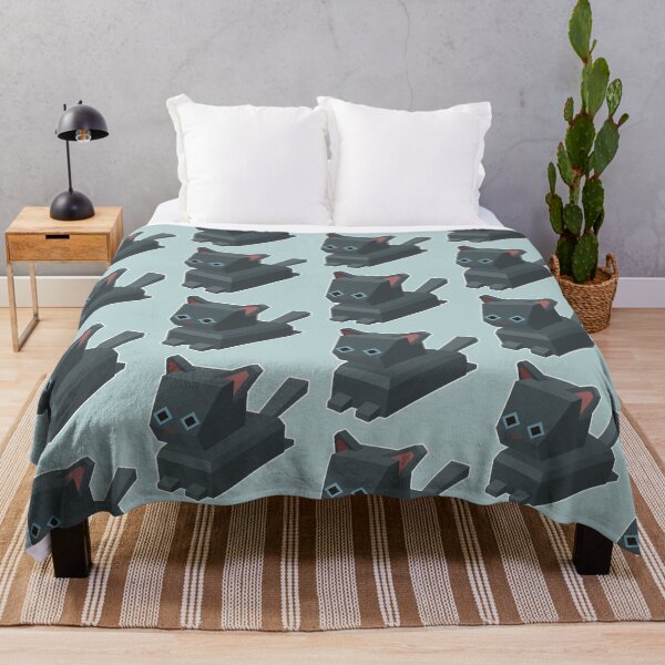 Item preview, Low Poly Russian Blue Cat designed and sold by How-Do-U-Art.