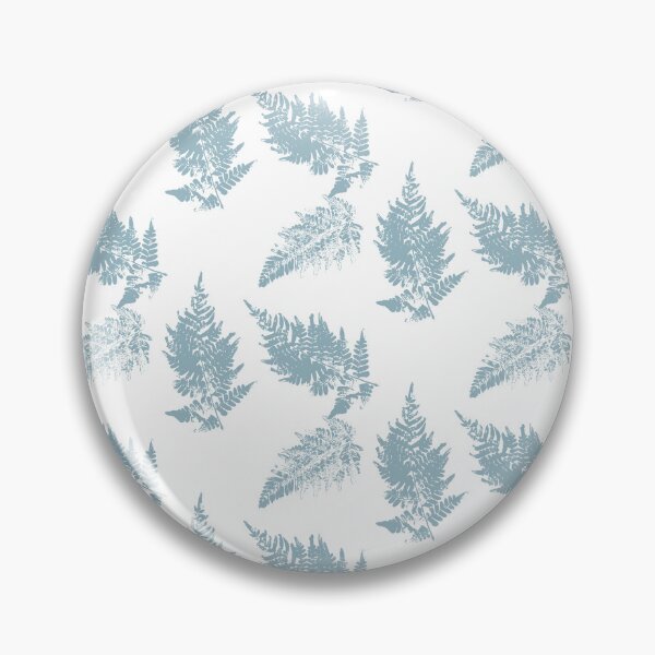 Item preview, Minimalistic blue pressed fern pattern  designed and sold by LindaSitniece.