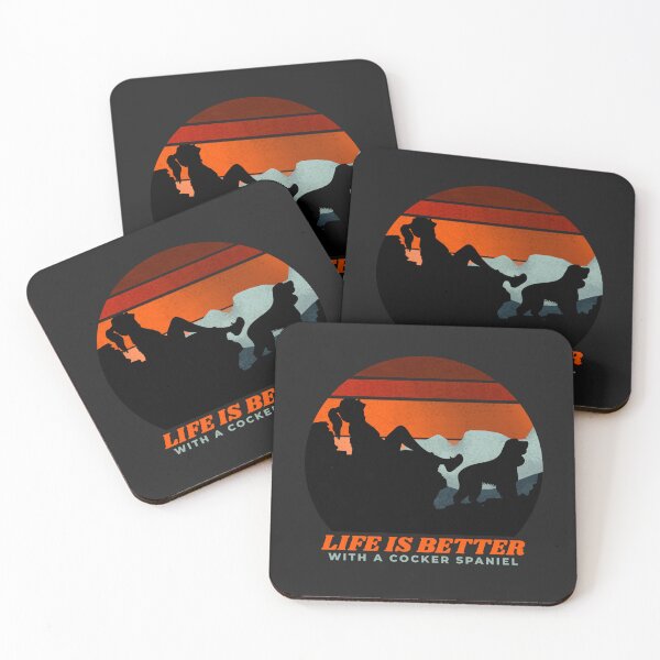 Item preview, Life is Better With A Cocker Spaniel Mom Gift  designed and sold by Guarddogdrive.