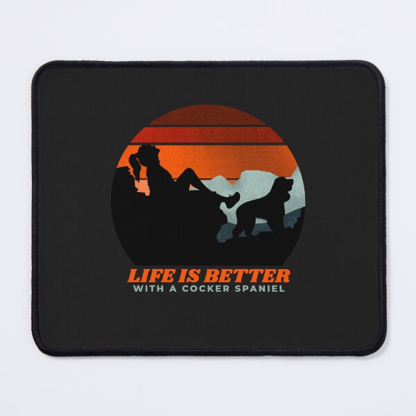 Item preview, Life is Better With A Cocker Spaniel Mom Gift  designed and sold by Guarddogdrive.