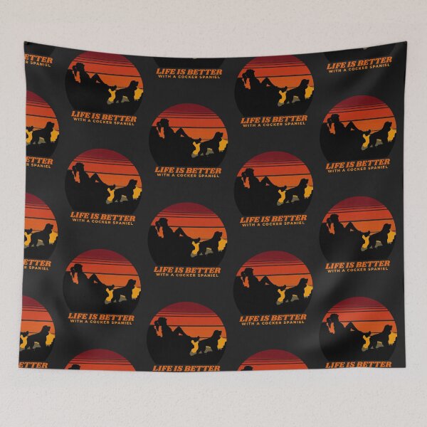 Item preview, Life is Better With A Cocker Spaniel Mom Gift  designed and sold by Guarddogdrive.