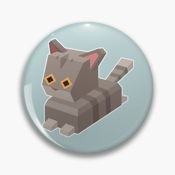 Item preview, Low Poly Gray Tabby Cat designed and sold by How-Do-U-Art.