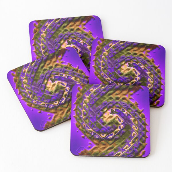 Item preview, Swirl Pattern With Purple and Gold designed and sold by TheRulerofEarth.