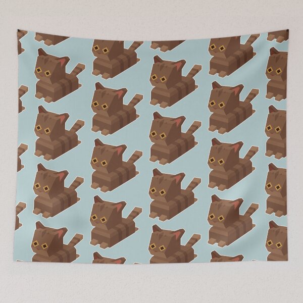 Item preview, Low Poly Brown Tabby Cat designed and sold by How-Do-U-Art.