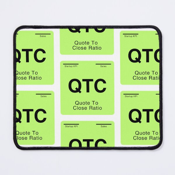 Artikelvorschau, Periodensystem der Startup-KPIs „Quote To Close Ratio (QTC)“ entworfen und verkauft von whatthetechgear.