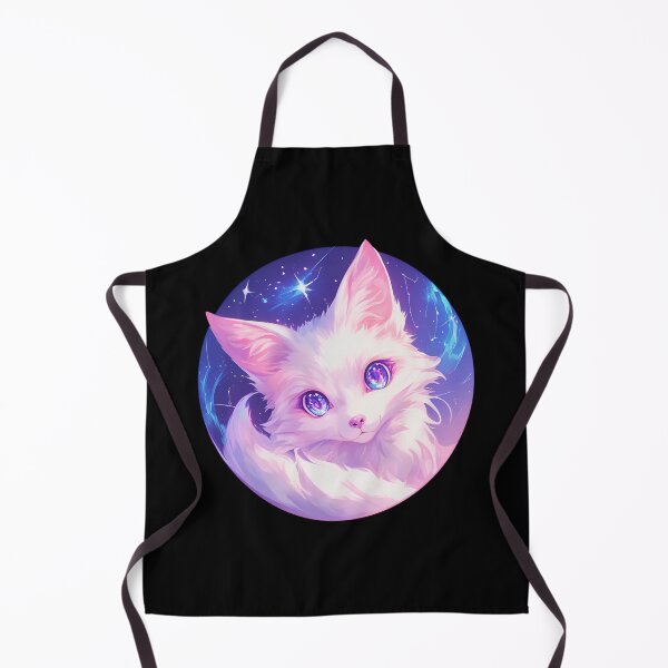 Item preview, White Fox // Aesthetic White Fox // Galaxy and Stars // Polar Fox designed and sold by SMARTKIT DESIGNAGENCY.