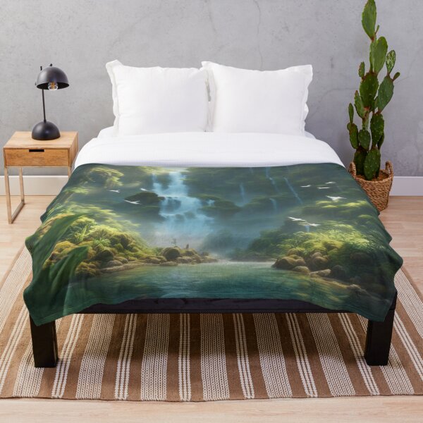 Item preview, Tropical Waterfall designed and sold by The Print Collective.