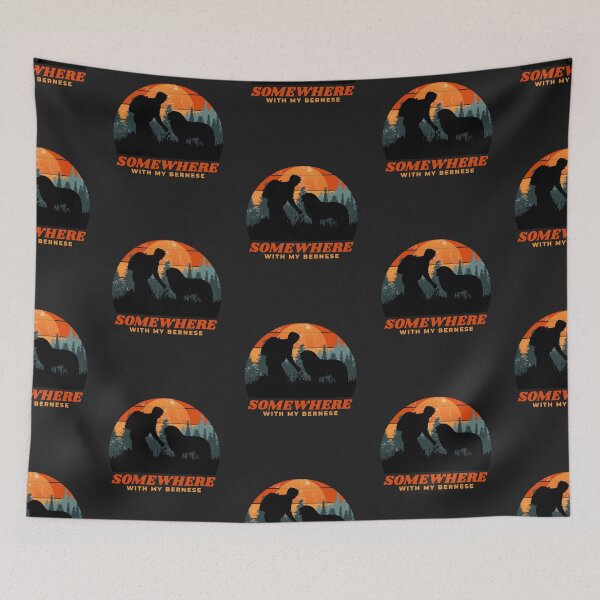 Item preview, Somewhere With My Bernese Dog Mens Dad Gift  designed and sold by Guarddogdrive.