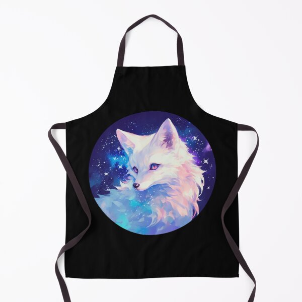 Item preview, White Fox // Aesthetic White Fox // Galaxy and Stars // Polar Fox designed and sold by SMARTKIT DESIGNAGENCY.