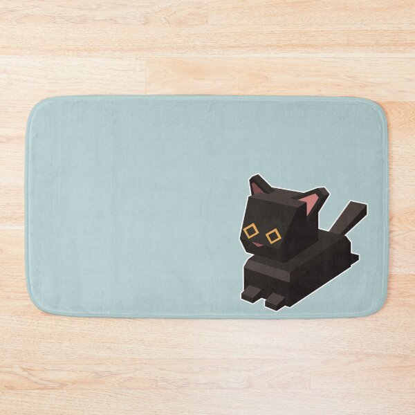 Item preview, Low Poly Black Cat designed and sold by How-Do-U-Art.