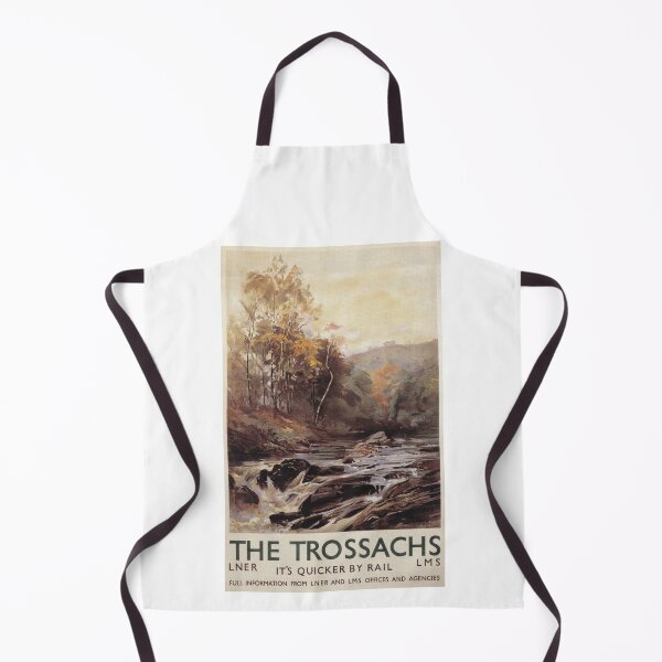 Item preview, The Trossachs, Scotland - Vintage Railway Travel Poster - 1923-1947 designed and sold by BASlade93.