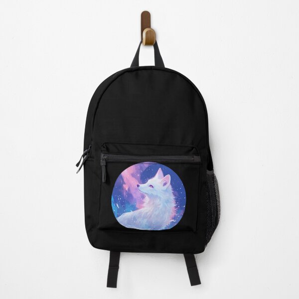 Item preview, White Fox // Aesthetic White Fox // Galaxy and Stars // Polar Fox designed and sold by SMARTKIT DESIGNAGENCY.