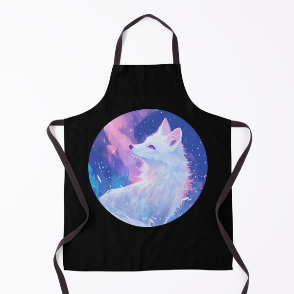 Item preview, White Fox // Aesthetic White Fox // Galaxy and Stars // Polar Fox designed and sold by SMARTKIT DESIGNAGENCY.