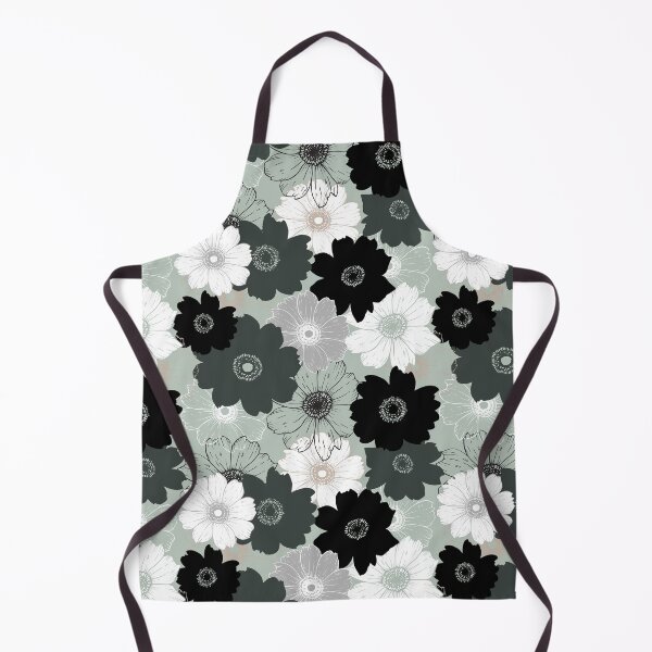 Item preview, Daisy pattern - Sage greens designed and sold by LindaSitniece.