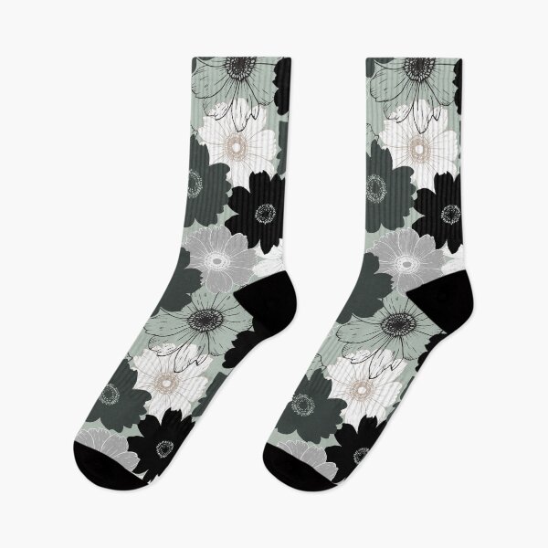 Item preview, Daisy pattern - Sage greens designed and sold by LindaSitniece.