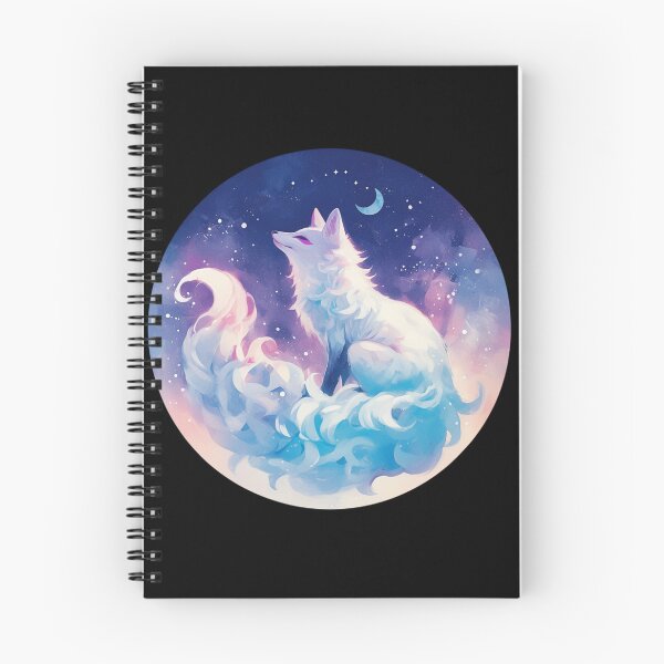 Item preview, White Fox // Aesthetic White Fox // Galaxy and Stars //  Polar Fox designed and sold by SMARTKIT  DESIGNAGENCY.