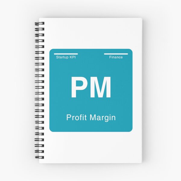 Item preview, Periodic table of startup KPIs “Profit Margin (PM)” designed and sold by whatthetechgear.