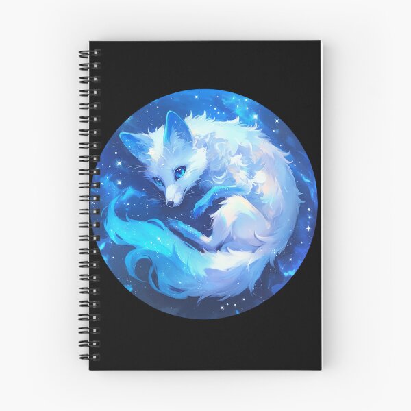 Item preview, White Fox // Aesthetic White Fox // Galaxy and Stars //  Polar Fox designed and sold by SMARTKIT  DESIGNAGENCY.