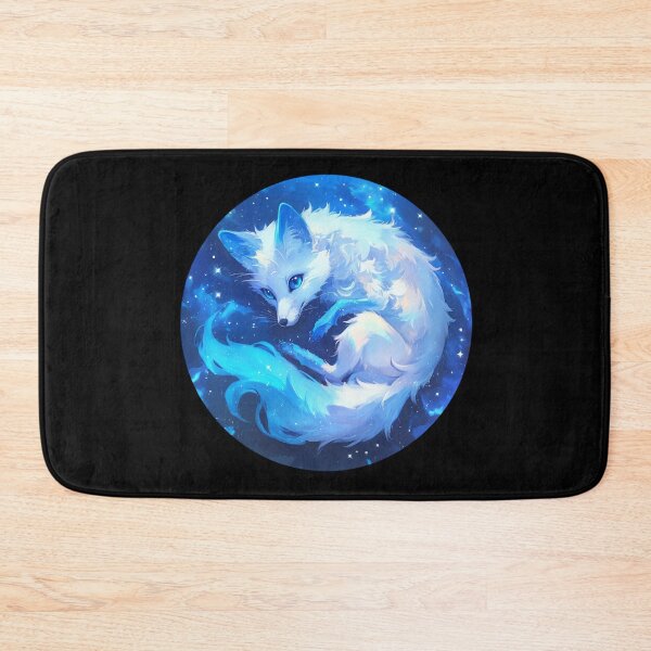 Item preview, White Fox // Aesthetic White Fox // Galaxy and Stars //  Polar Fox designed and sold by SMARTKIT  DESIGNAGENCY.