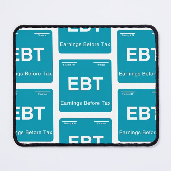 Item preview, Periodic table of startup KPIs “Earnings Before Tax (EBT)” designed and sold by whatthetechgear.