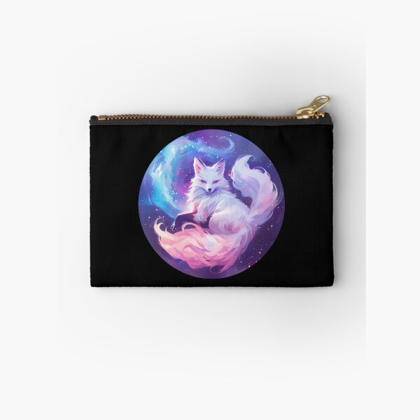 Item preview, White Fox // Aesthetic White Fox // Galaxy and Stars //  Polar Fox designed and sold by SMARTKIT  DESIGNAGENCY.