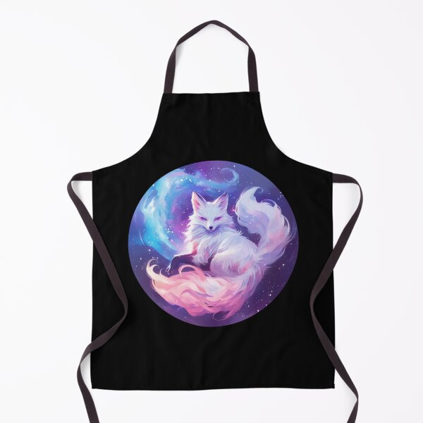 Item preview, White Fox // Aesthetic White Fox // Galaxy and Stars // Polar Fox designed and sold by SMARTKIT DESIGNAGENCY.