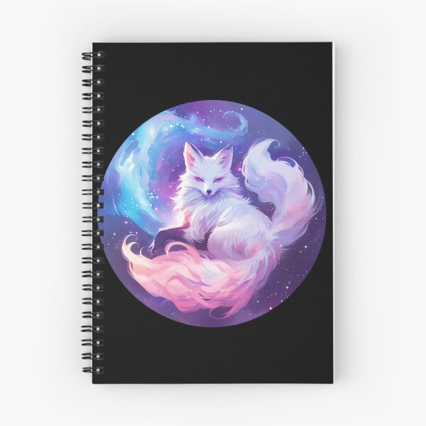 Item preview, White Fox // Aesthetic White Fox // Galaxy and Stars //  Polar Fox designed and sold by SMARTKIT  DESIGNAGENCY.